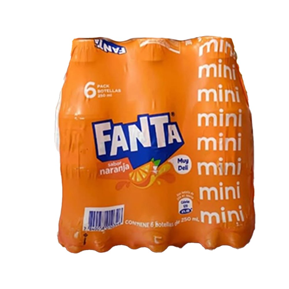 Fanta Mini Paq x6