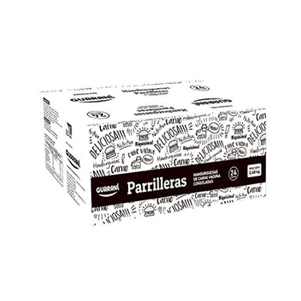 Hambueguesa Parrillera Paq x24u